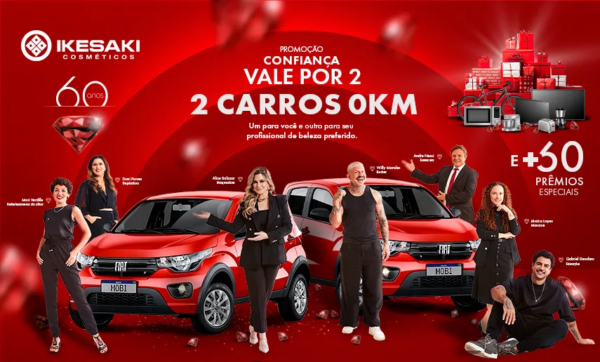 Campanha Ikesaki Confiança Vale por 2