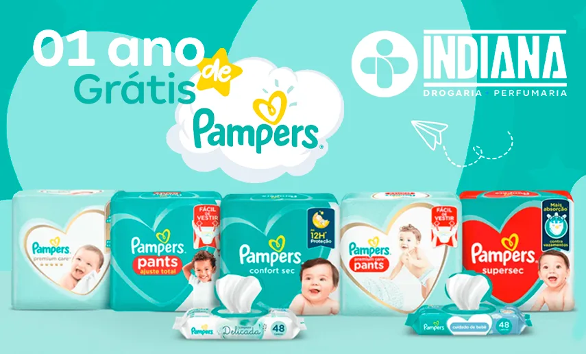 Campanha Pampers e Drogaria Indiana