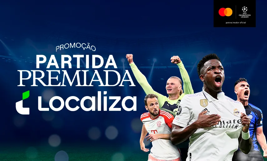 Campanha Localiza e Mastercard Partida Premiada